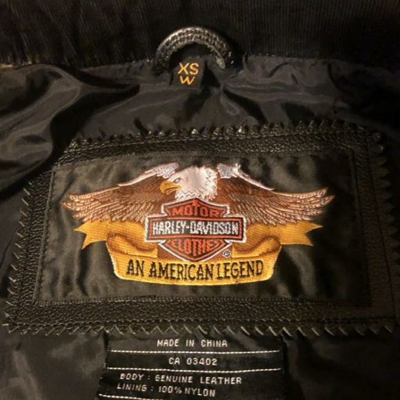 Harley-davidson leather jacket - Picture 2 of 3